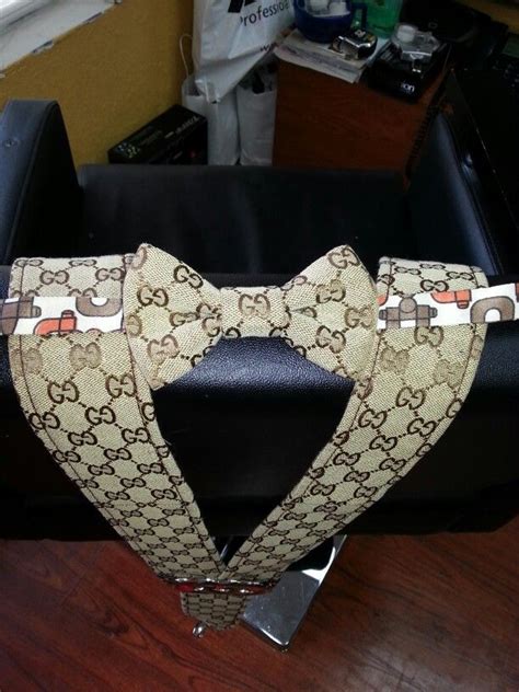 gucci ladies bow tie|gucci suspenders men's.